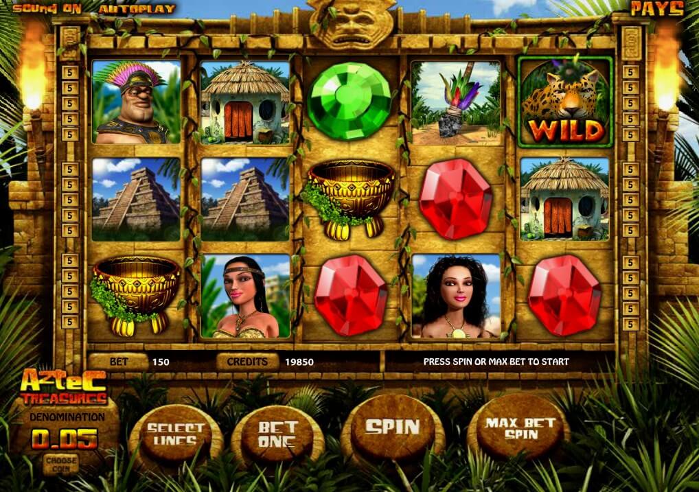 игровой автомат Aztec Treasure