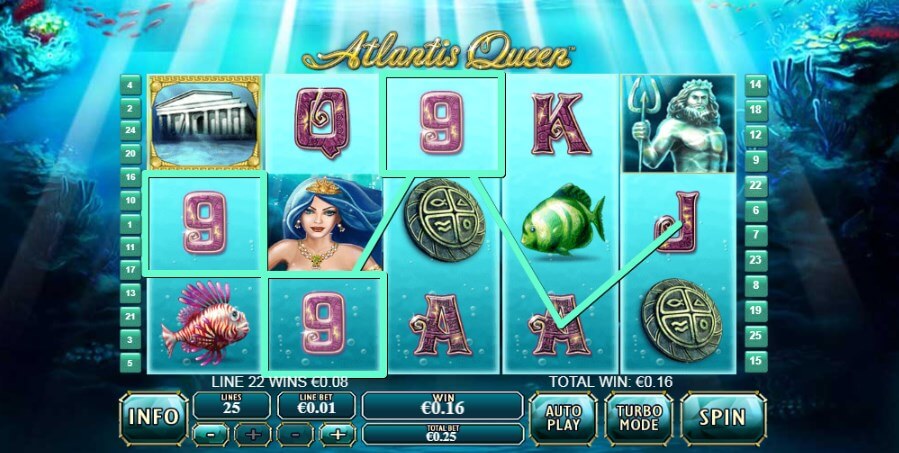 Игровой автомат Atlantis Queen игра онлайн